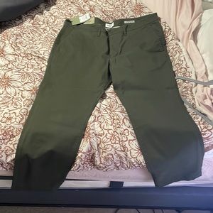 Olive Green Goodfellow Hennepin Chino Slim Fit 40x30 brand new with tags